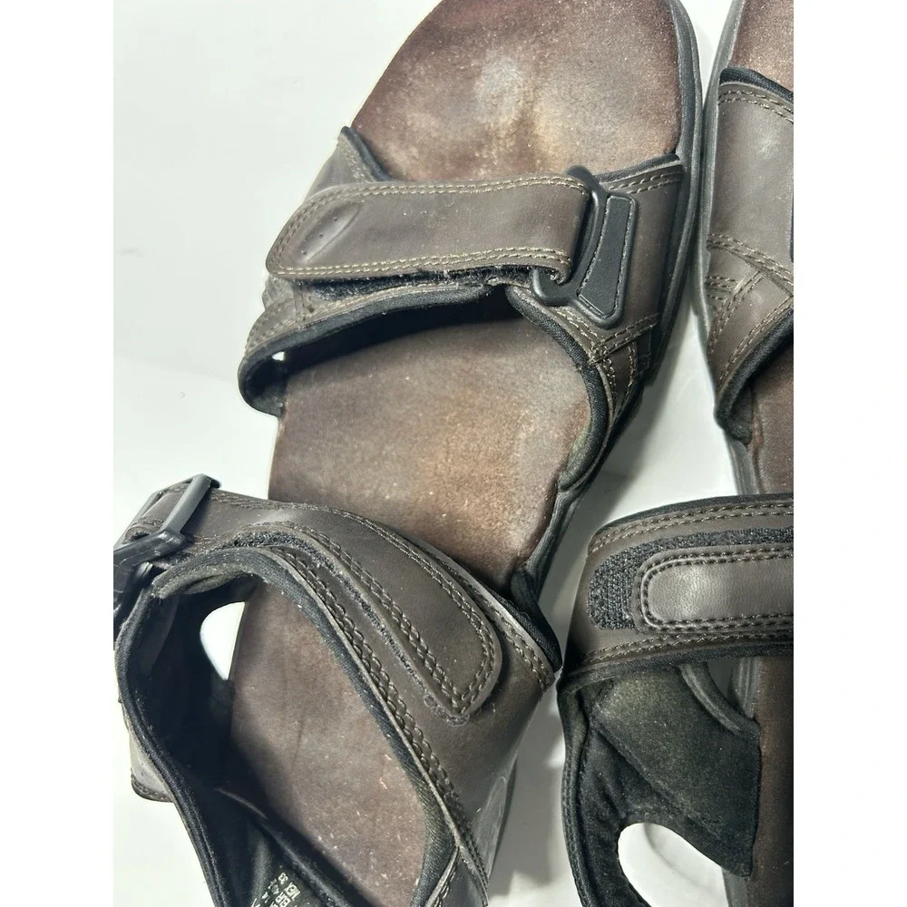 Faded Glory New Orleans Men Size 14 Brown Strap Sport Gladiator Sandals 7322771‎